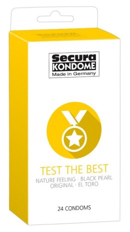 PREZERWATYWY THE BEST SECURA RÓŻNE RODZAJE 24 SZT.