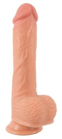 WIBRATOR MOCNY REAL PRZYSSAWKA 10 FUNKCJI 20,3CM