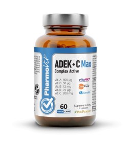 PHARMOVIT ADEK+C MAX CLEAN LABEL PIPERYNA 60 KAPS