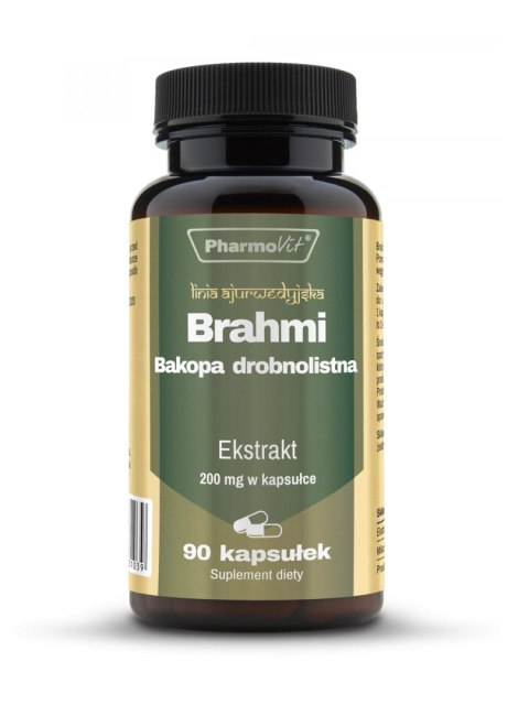 PHARMOVIT BRAHMI BACOPA MONNIERI 20:1 200MG 90KAPS PHARMOVIT BRAHMI BACOPA MONNIERI 20:1 200MG 90KAPS
