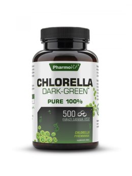 CHLORELLA DARK-GREEN PURE 100% 500 KAPSUŁEK PHARMOVIT