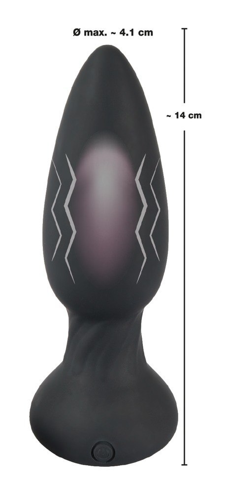 KOREK ANALNY SILIKONOWY PULSUJĄCY 7 FUNKCJI 14 CM KOREK ANALNY SILIKONOWY PULSUJĄCY 7 FUNKCJI 14 CM