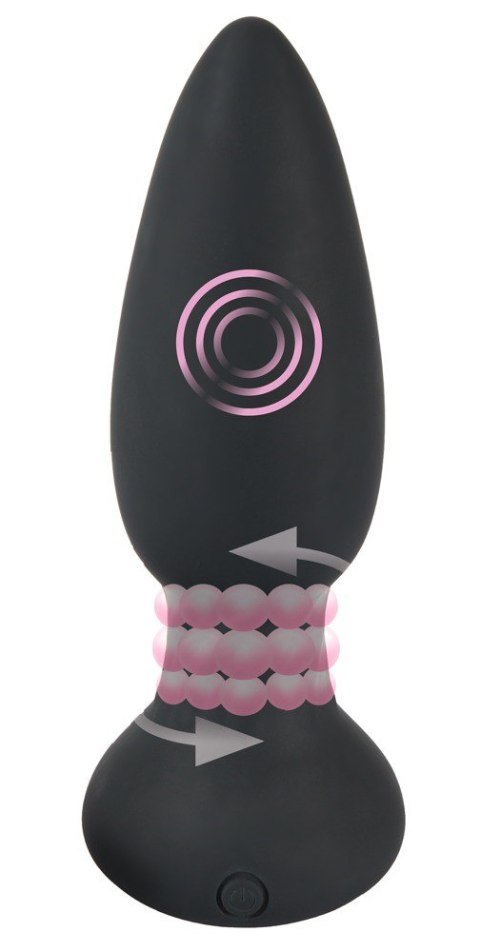 KOREK ANALNY SILIKONOWY 7 WIBRACJI SEX ANAL 14 CM KOREK ANALNY SILIKONOWY 7 WIBRACJI SEX ANAL 14 CM