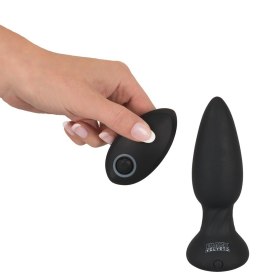 KOREK ANALNY SILIKONOWY 7 WIBRACJI SEX ANAL 14 CM