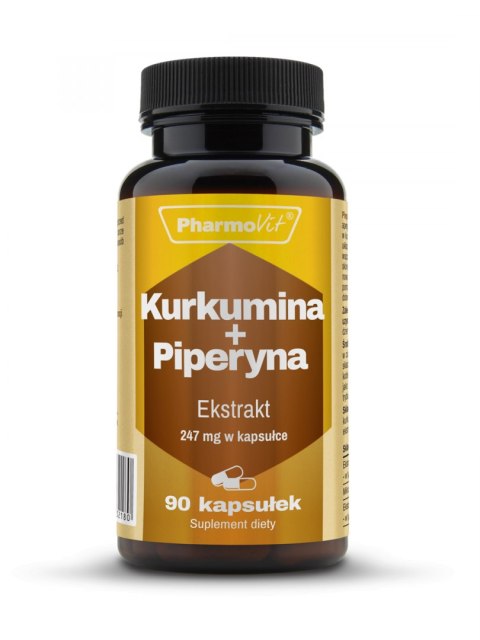 PHARMOVIT KURKUMINA PIPERYNA TRAWIENIE 90 KAPS PHARMOVIT KURKUMINA PIPERYNA TRAWIENIE 90 KAPS