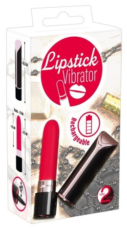 WIBRATOR LIPSTICK SZMINKA DYSKRETNY MAŁY 9,7 CM