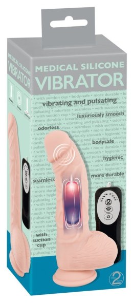 WIBRATOR Z SILIKONU MEDYCZNEGO