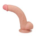 NATURALNY PENIS RUCHOMA SKÓRA DILDO Z PRZYSSAWKĄ