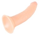 DILDO SZTUCZNY PENIS PRZYSSAWKA REAL CZŁONEK 18 CM
