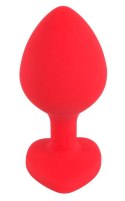 KOREK ANAL SEX SERCE STOŻEK 7,9 CM YOU2TOYS