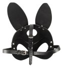 MASKA KRÓLIKA CZARNA BDSM SEX OTWORY NA OCZY