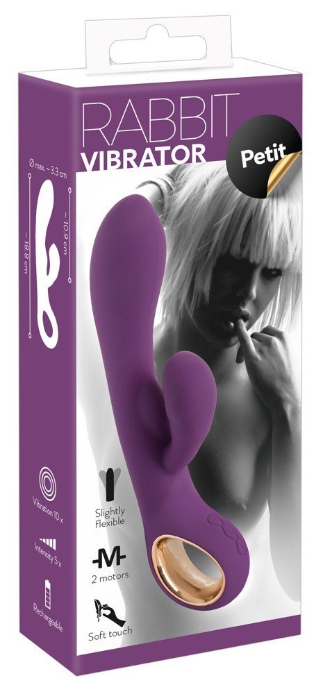WIBRATOR MOCNY PODWÓJNA PENETRACJA MULTI 18,8 CM