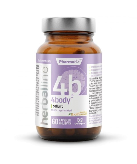 PHARMOVIT 4BODY ODCHUDZANIE CELLULIT 60 KAPS PHARMOVIT 4BODY ODCHUDZANIE CELLULIT 60 KAPS