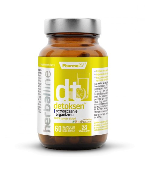 PHARMOVIT DETOKSEN OCZYSZCZENIE ORGANIZMU 60 KAPS PHARMOVIT DETOKSEN OCZYSZCZENIE ORGANIZMU 60 KAPS