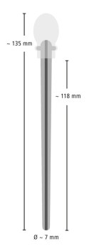 SILIKONOWY DILATOR MASTURBATOR Z POMPKĄ BDSM