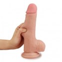 SZTUCZNY PENIS DILDO MĘSKI CZŁONEK Z PRZYSSAWKĄ
