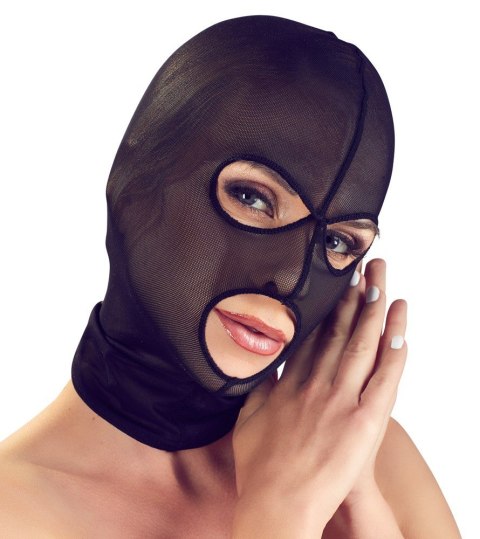 MASKA CZARNA BDSM SEX Z OTWORAMI NA OCZY I USTA MASKA CZARNA BDSM SEX Z OTWORAMI NA OCZY I USTA