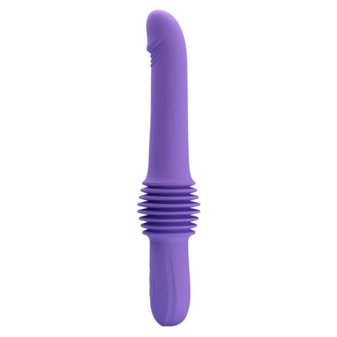 WIBRATOR SZTUCZNY PENIS MOCNY DŁUGI TRYB PCHANIA