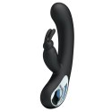 WIBRATOR MOCNY CICHY SEX KRÓLICZEK 12 TRYBÓW 21 CM