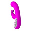 WIBRATOR MOCNY CICHY SEX KRÓLICZEK 12 TRYBÓW 21 CM
