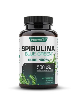 PHARMOVIT SPIRULINA BLUE GREEN PREMIUM 500 KAPS PHARMOVIT SPIRULINA BLUE GREEN PREMIUM 500 KAPS