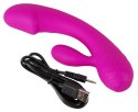 WIBRATOR PODWÓJNA PENETRACJA STYMULATOR 17,7 CM