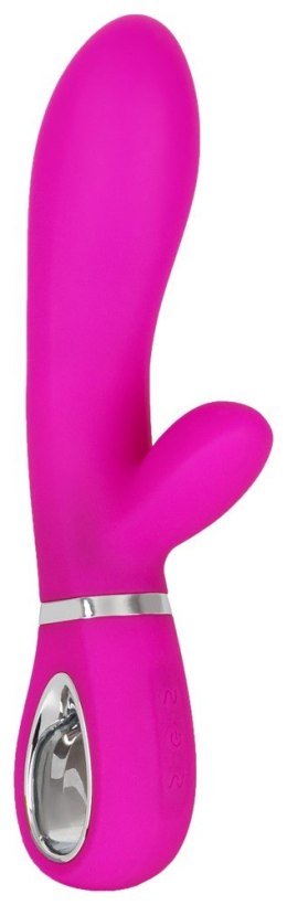 WIBRATOR PODWÓJNA PENETRACJA 7 FUNKCJI 20,2 CM