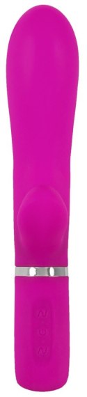 WIBRATOR PODWÓJNA PENETRACJA 7 FUNKCJI 20,2 CM