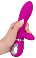 WIBRATOR PODWÓJNA PENETRACJA 7 FUNKCJI 20,2 CM