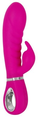 WIBRATOR PODWÓJNA PENETRACJA 7 FUNKCJI 20,2 CM