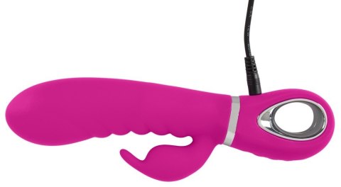 WIBRATOR PODWÓJNA PENETRACJA 7 FUNKCJI 20,2 CM