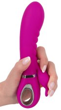 WIBRATOR PODWÓJNA PENETRACJA 7 FUNKCJI 20,2 CM