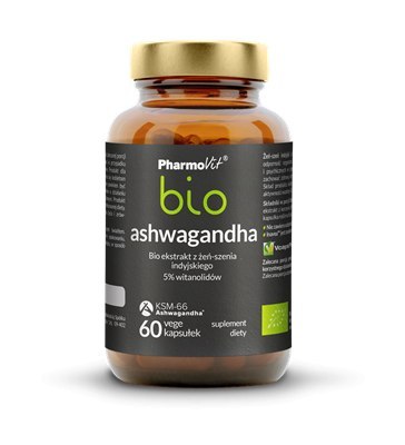 PHARMOVIT BIO ASHWAGANDHA EKSTRAKT 200MG 60 KAPS PHARMOVIT BIO ASHWAGANDHA EKSTRAKT 200MG 60 KAPS