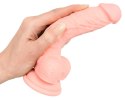 SZTUCZNY PENIS DILDO MĘSKI CZŁONEK Z PRZYSSAWKĄ