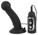 KOREK ANALNY SILIKONOWY 5 FUNKCJI WIBRACJI 13,5 CM