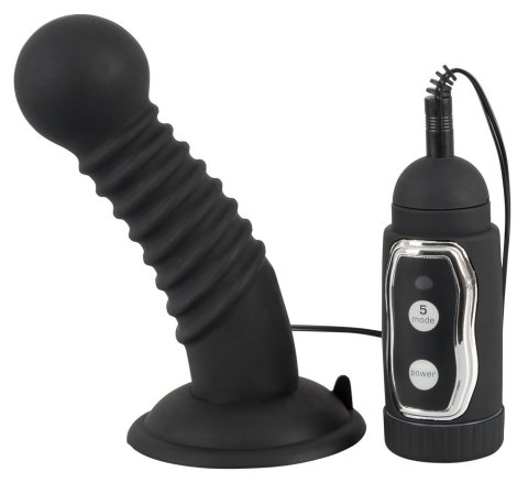 KOREK ANALNY SILIKONOWY 5 FUNKCJI WIBRACJI 13,5 CM KOREK ANALNY SILIKONOWY 5 FUNKCJI WIBRACJI 13,5 CM