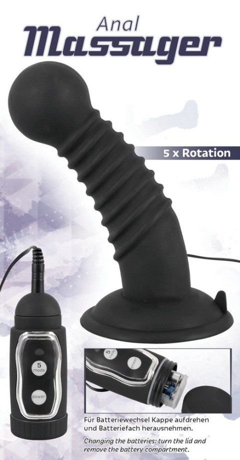 KOREK ANALNY SILIKONOWY 5 FUNKCJI WIBRACJI 13,5 CM KOREK ANALNY SILIKONOWY 5 FUNKCJI WIBRACJI 13,5 CM