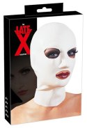 MASKA BIAŁA BDSM SEX Z OTWORAMI NA OCZY I USTA