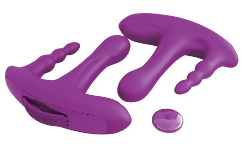 WIBRATOR PODTRÓJNA PENETRACJA KORALIKI 10 FUNKCJI