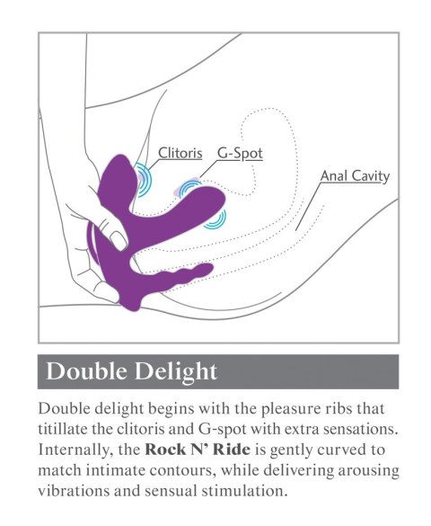 WIBRATOR PODTRÓJNA PENETRACJA KORALIKI 10 FUNKCJI