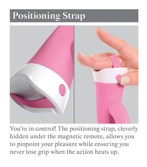 WIBRATOR STYMULATOR CICHY MOCNY 10 FUNKCJI 19,8 CM