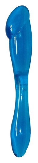 SEX OBUSTRONNY PENIS DŁUGIE DILDO ŻELOWE 18 CM