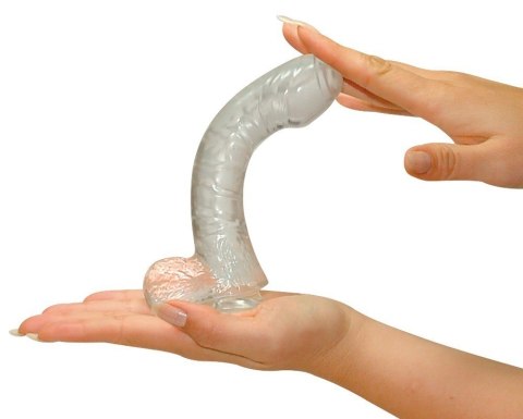DILDO SZTUCZNY PENIS PRZYSSAWKA REAL CZŁONEK 17 CM