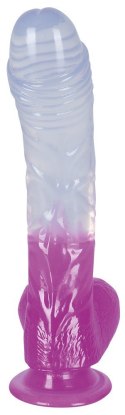 DILDO SZTUCZNY PENIS PRZYSSAWKA REAL CZŁONEK 19 CM