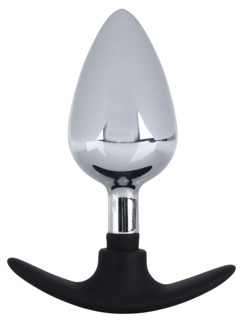 KOREK ANAL SEX METALOWY SILIKONOWA KOŃCÓWKA 11,4CM KOREK ANAL SEX METALOWY SILIKONOWA KOŃCÓWKA 11,4CM