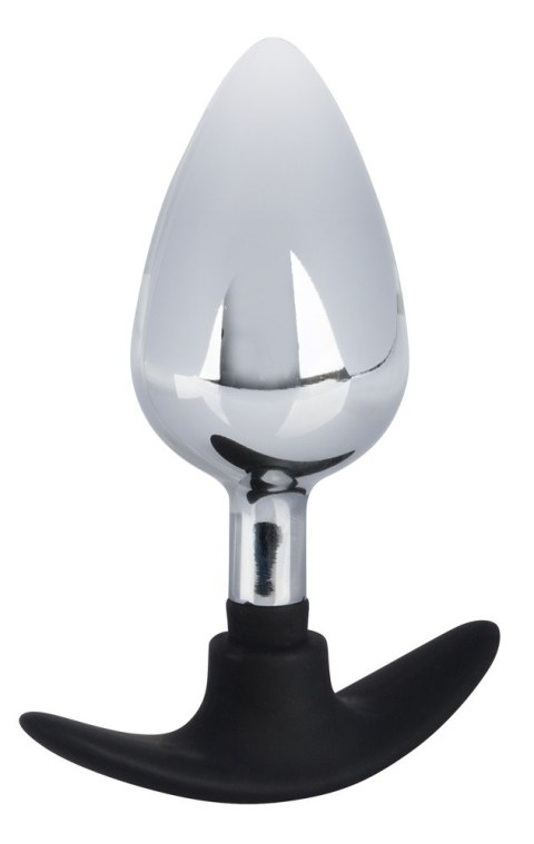 KOREK ANAL SEX METALOWY SILIKONOWA KOŃCÓWKA 11,4CM KOREK ANAL SEX METALOWY SILIKONOWA KOŃCÓWKA 11,4CM