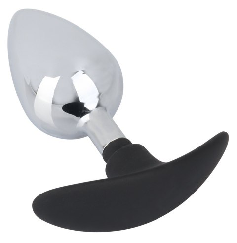 KOREK ANAL SEX METALOWY SILIKONOWA KOŃCÓWKA 11,4CM KOREK ANAL SEX METALOWY SILIKONOWA KOŃCÓWKA 11,4CM