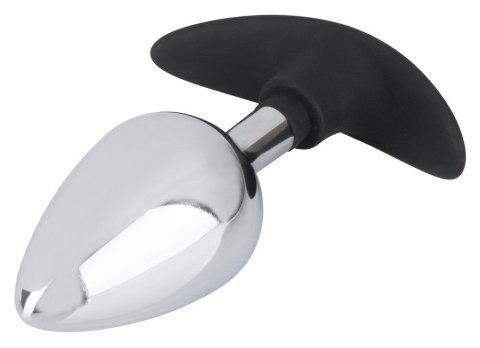 KOREK ANAL SEX METALOWY SILIKONOWA KOŃCÓWKA 11,4CM KOREK ANAL SEX METALOWY SILIKONOWA KOŃCÓWKA 11,4CM