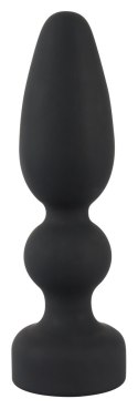 KOREK ANALNY 17,8 CM BLACK VELVETS SILIKONOWY