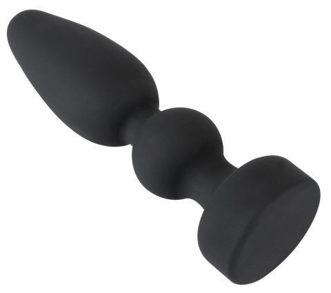 KOREK ANALNY 17,8 CM BLACK VELVETS SILIKONOWY